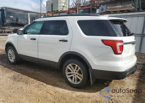 2016 Ford Explorer from USA, damaged, VIN 1FM5K8B87GGB27018